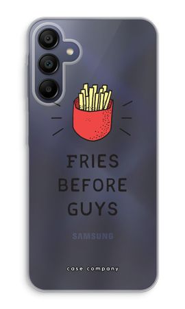 Fries before guys