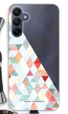 Coloured triangles pastel