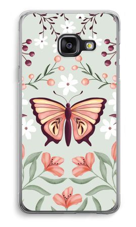 Butterfly in a floral world