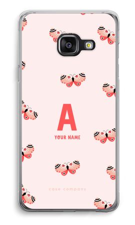 Rosy Butterflies Monogram