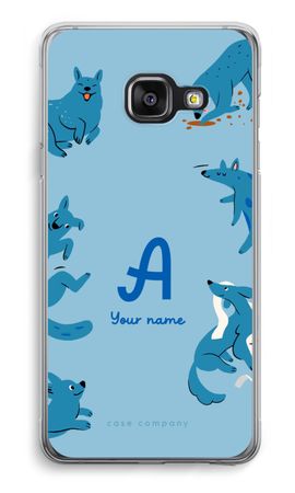 Playful Dogs Monogram