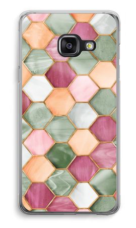 Hexagons in stained glass