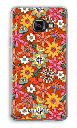 Retro Flowers - Red