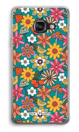 Retro Flowers N°2 - Blue