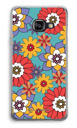 Retro Flowers - Blue