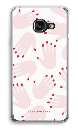 Hands pink