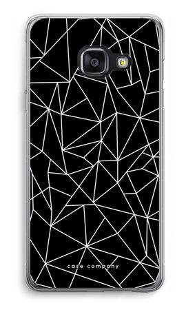 Geometric lines white