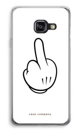 Middle finger white