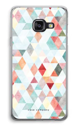 Coloured triangles pastel
