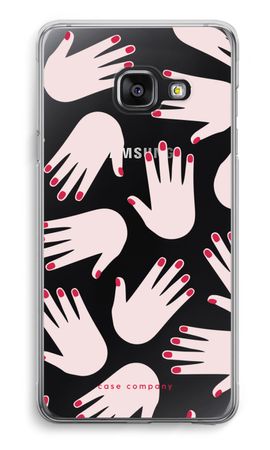 Hands pink