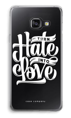 Turn hate into love