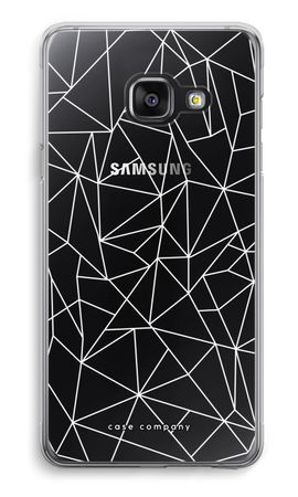 Geometric lines white