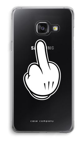 Middle finger white