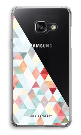 Coloured triangles pastel