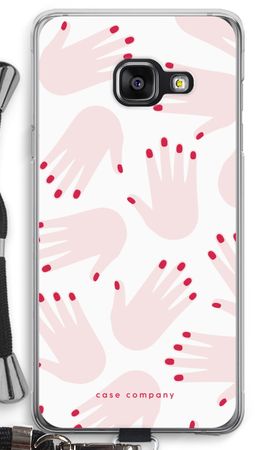 Hands pink