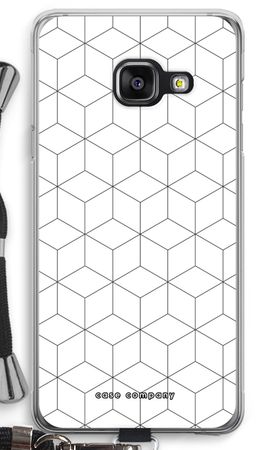 Cubes black and white