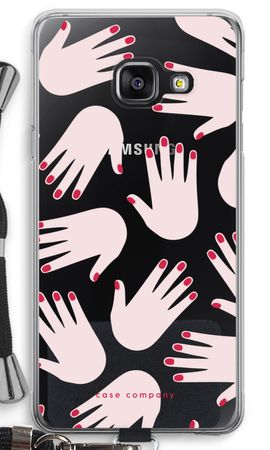 Hands pink