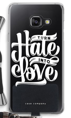 Turn hate into love
