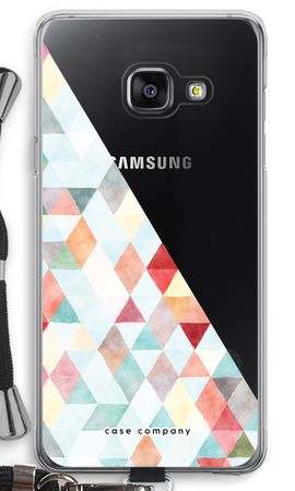 Coloured triangles pastel