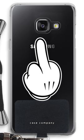 Mittelfinger schwarz