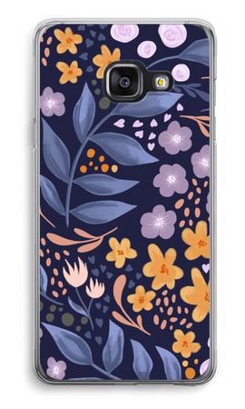 Flowers with blue leaves