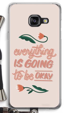 Optimistic flower girl