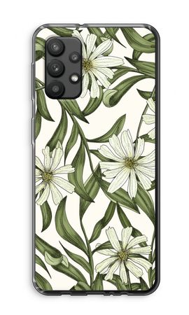 White flower pattern