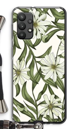 White flower pattern