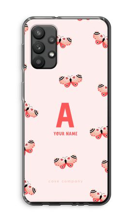 Rosy Butterflies Monogram
