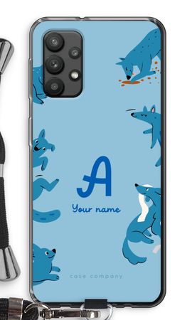 Playful Dogs Monogram