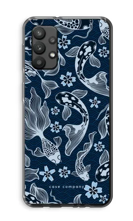 Midnight Koi, Samsung Galaxy A32 4G weiche Hülle