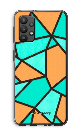 Stained glass - Orange