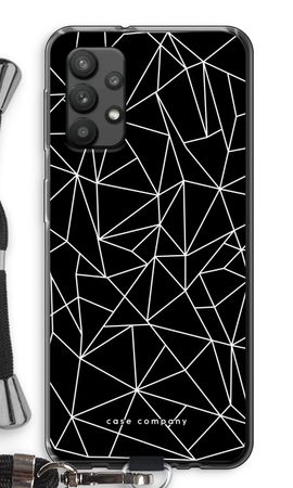 Geometric lines white