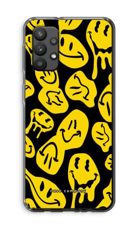 Melting smiley - Yellow