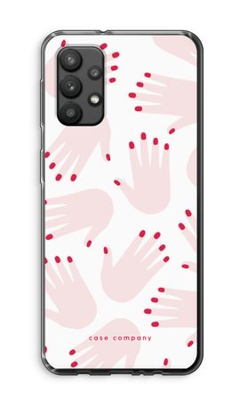 Hands pink