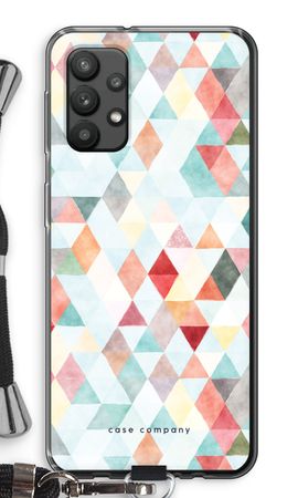 Coloured triangles pastel