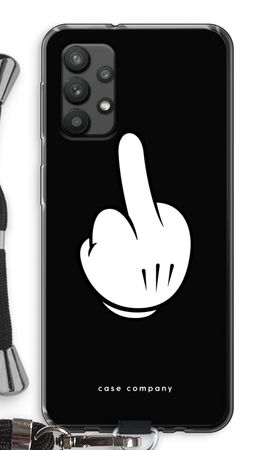 Middle finger black