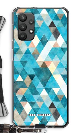 Coloured triangles blue