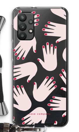 Hands pink