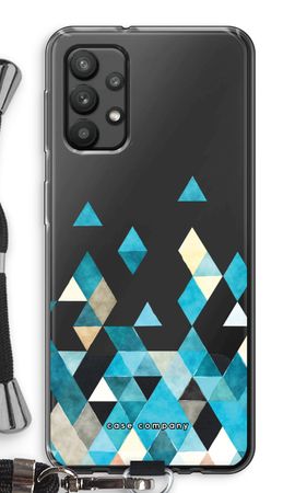 Coloured triangles blue