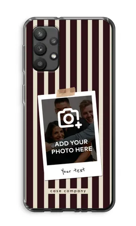 Polaroid - Retro, Samsung Galaxy A32 4G weiche Hülle