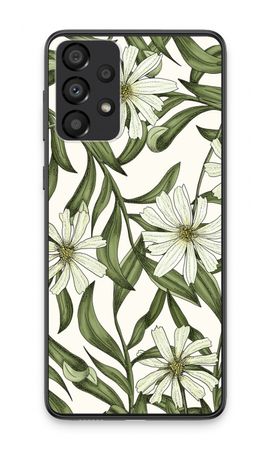 White flower pattern