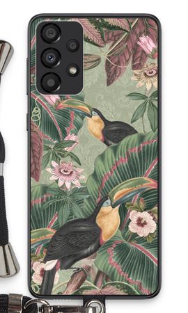 Tropical jungle toucan