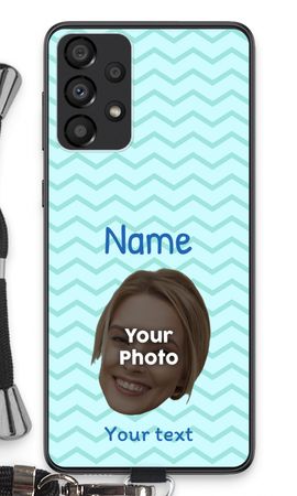 Personalized Face - Stripes Pattern