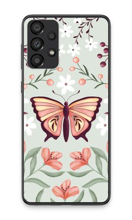 Butterfly in a floral world