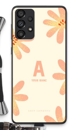 Peach Blossom Monogram