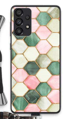 Hexagons in stained glass