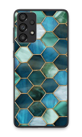 Hexagons in stained glass