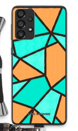 Stained glass - Orange