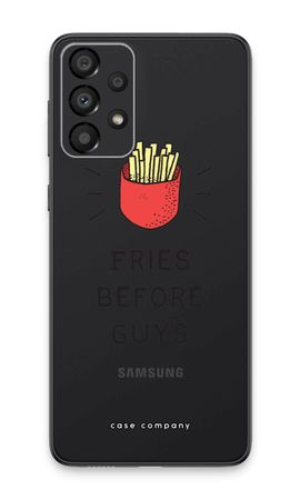 Fries before guys